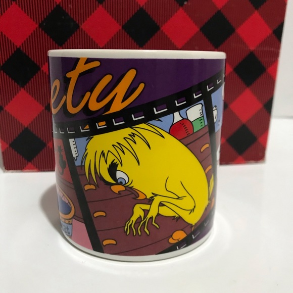 Vintage Tweety Bird 1995 Film Strip Ceramic Mug - Picture 2 of 7